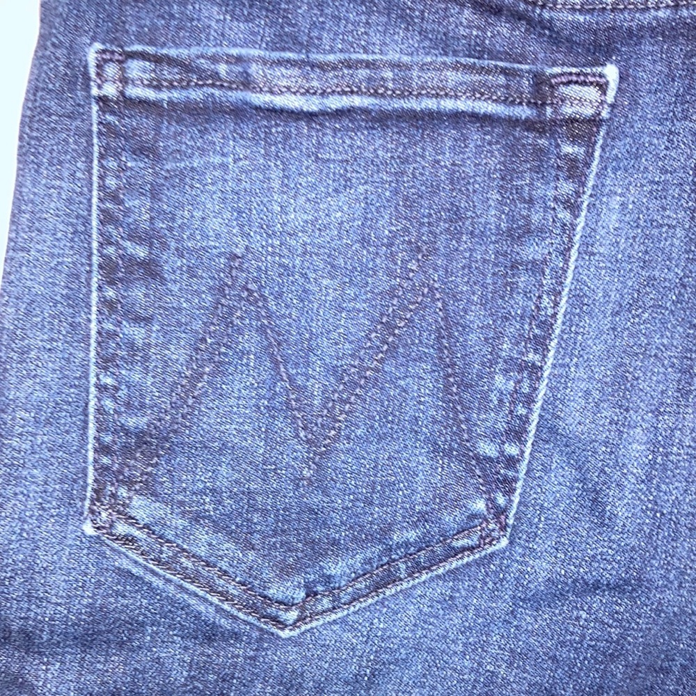 Dark wash Mother jeans